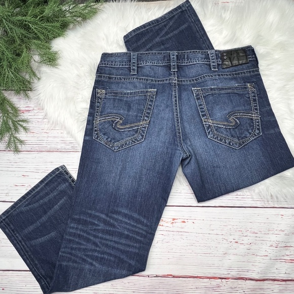 👖Like New |•SILVER JEANS•| Zac Relaxed Fit Bootcut Leg 40x34👖 - Picture 3 of 14